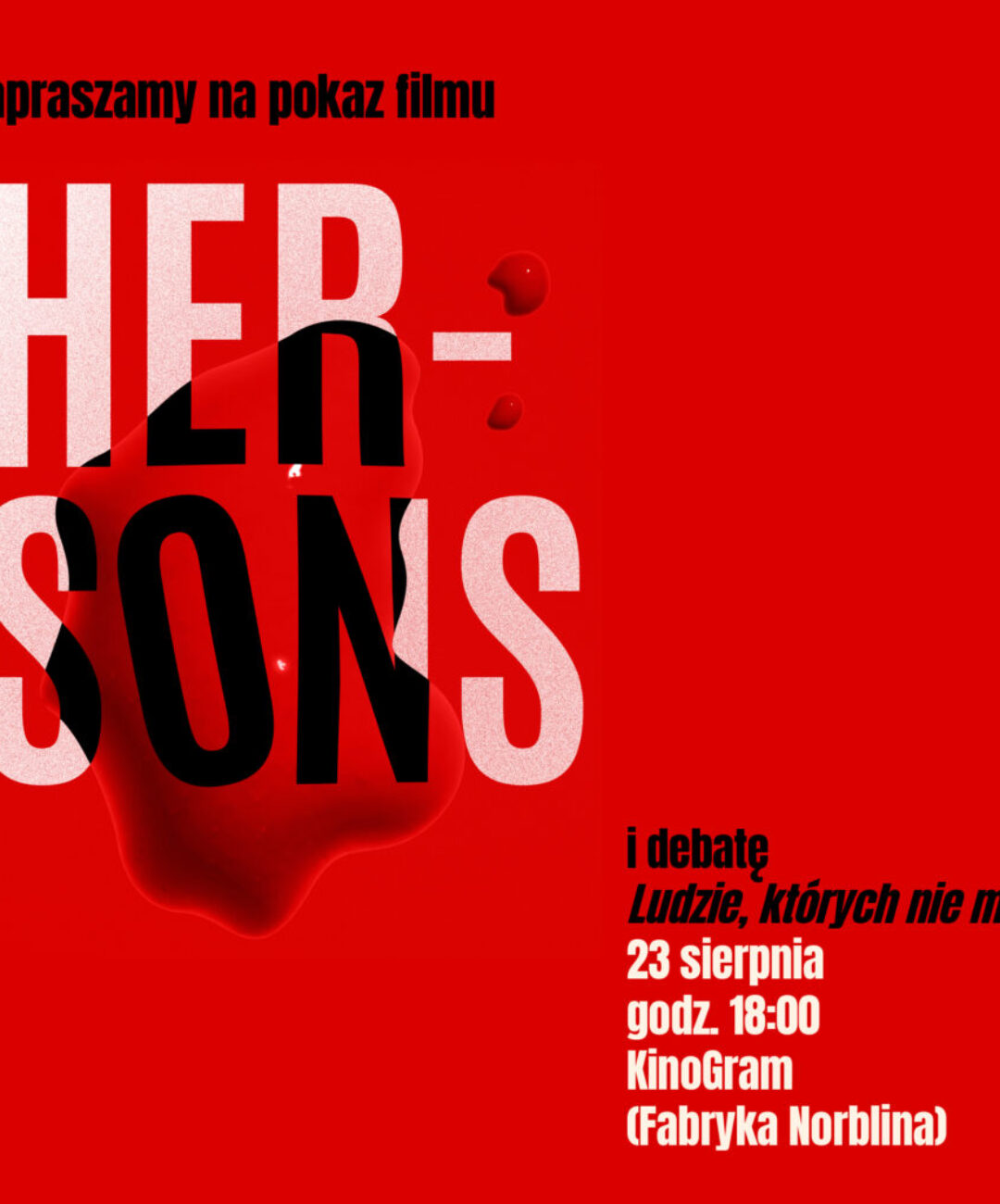 Premiera filmu “HerSons” w kinie KinoGram!
