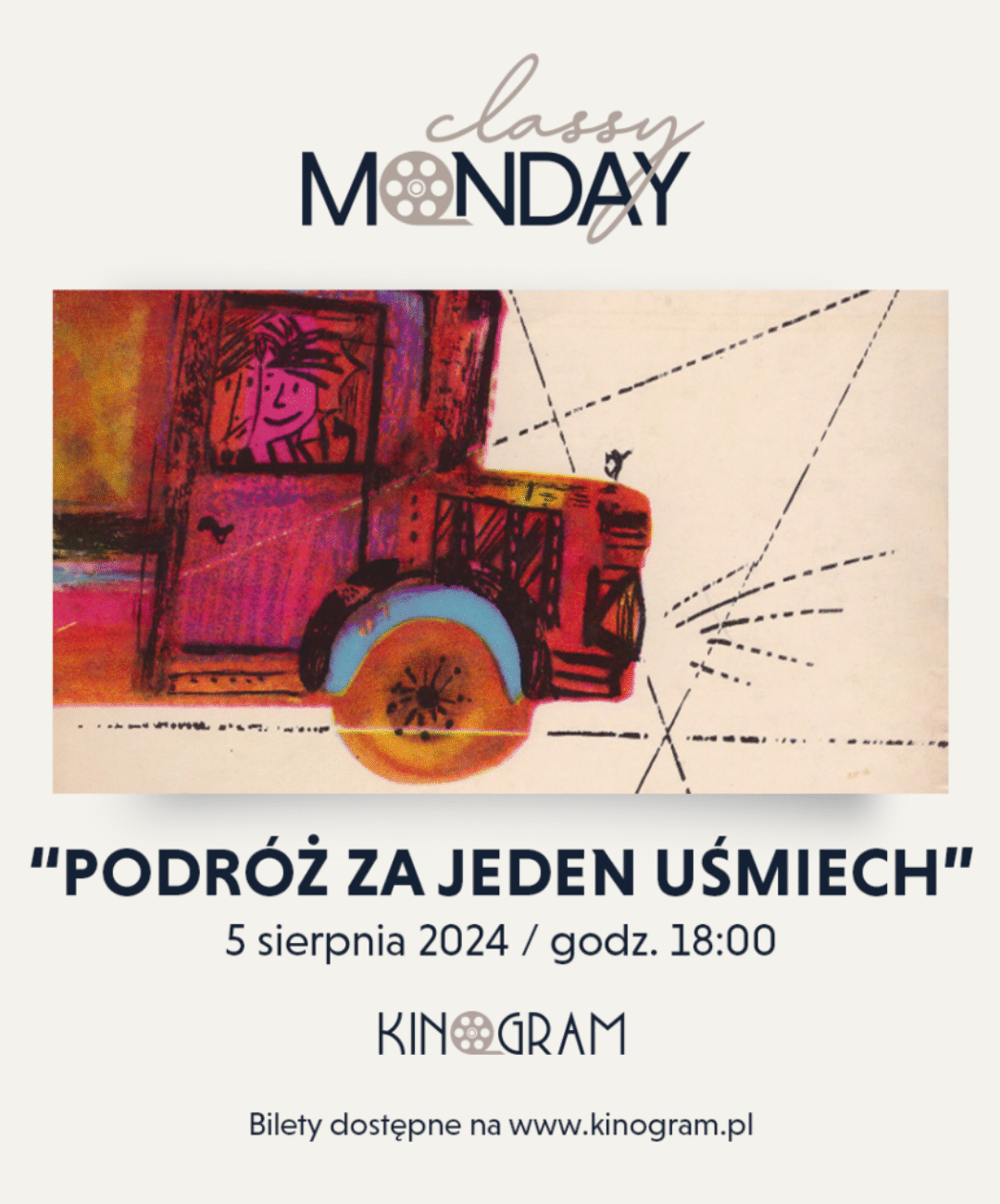 Sierpniowe “Classy Monday” w kinie KinoGram