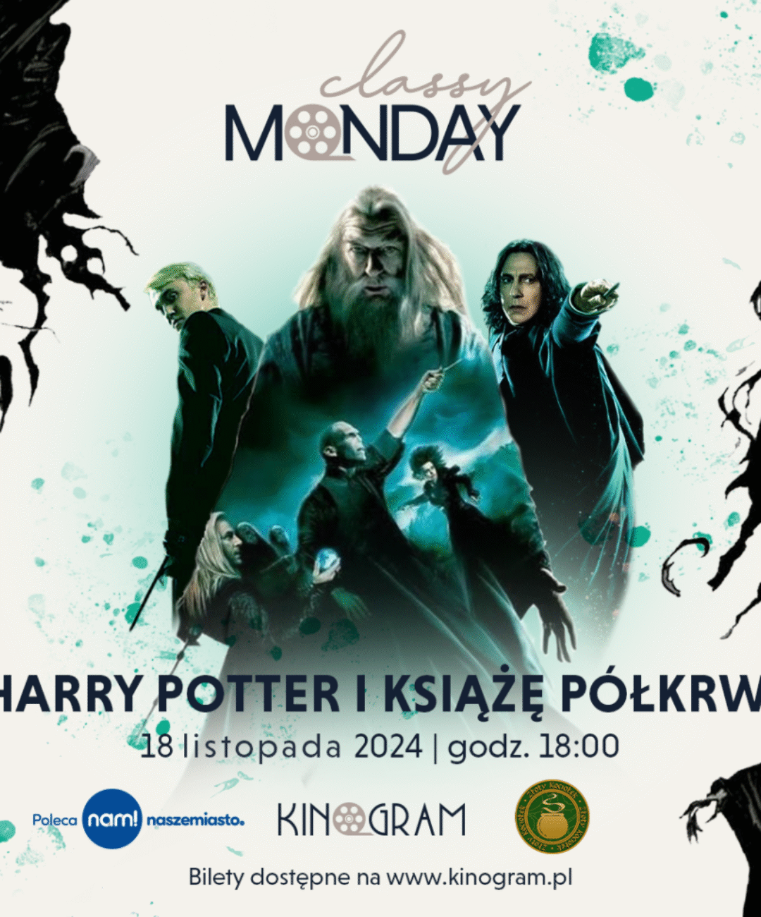 Harry Potter i książę Półkrwi 18 listopada w kinie KinoGram!