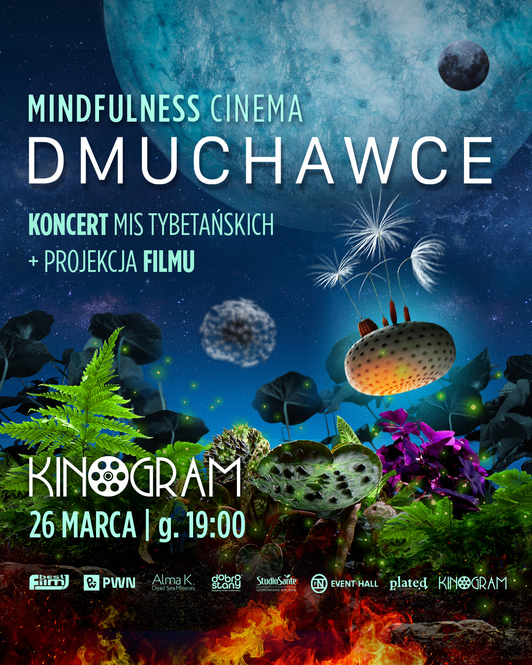 Pokaz specjalny filmu „Dmuchawce”. Wieczór mindfulness.