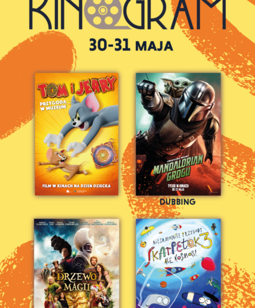 Weekend Dziecka w Kinogram. Filmy i wiele atrakcji. Bilety po 25 zł