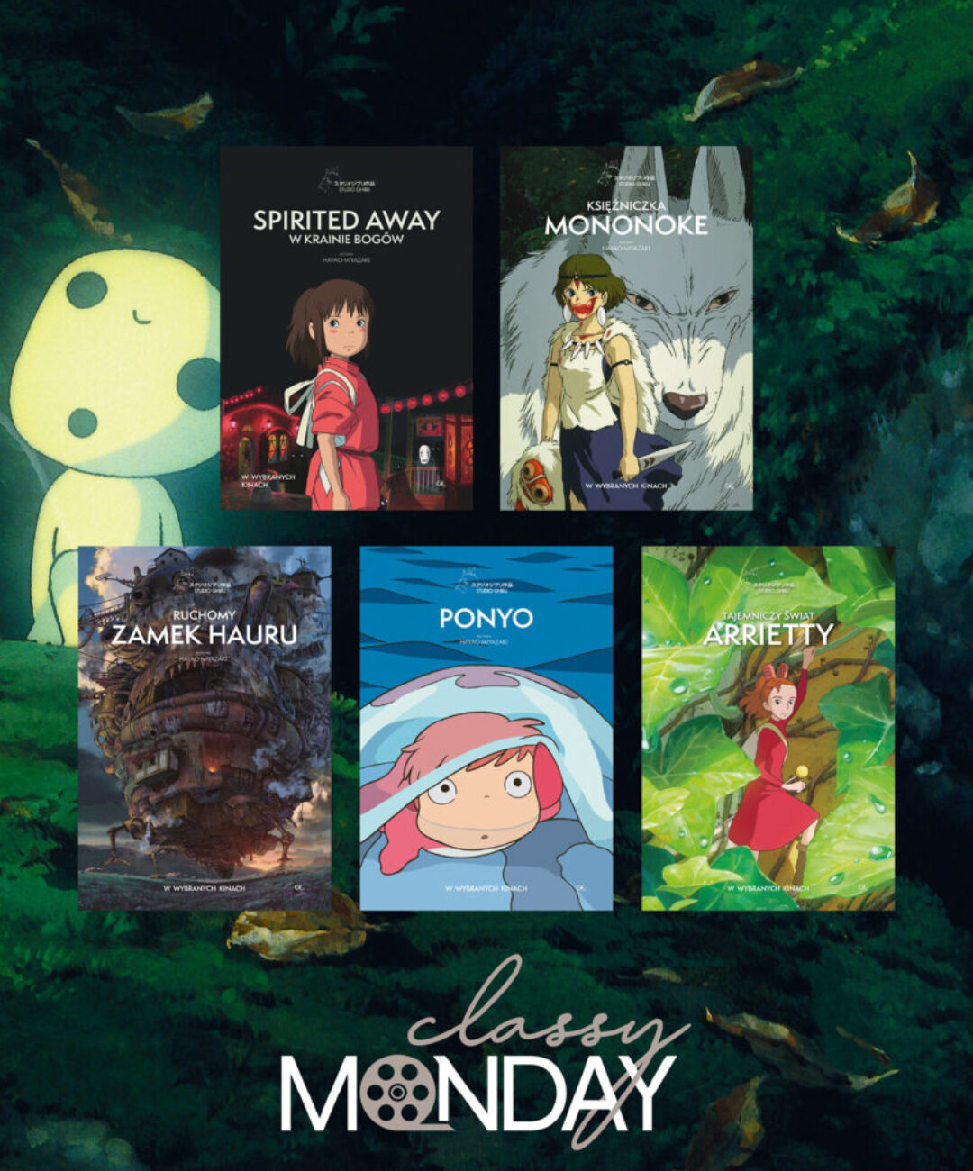 Classy Monday z filmami Studia Ghibli w Kinogramie