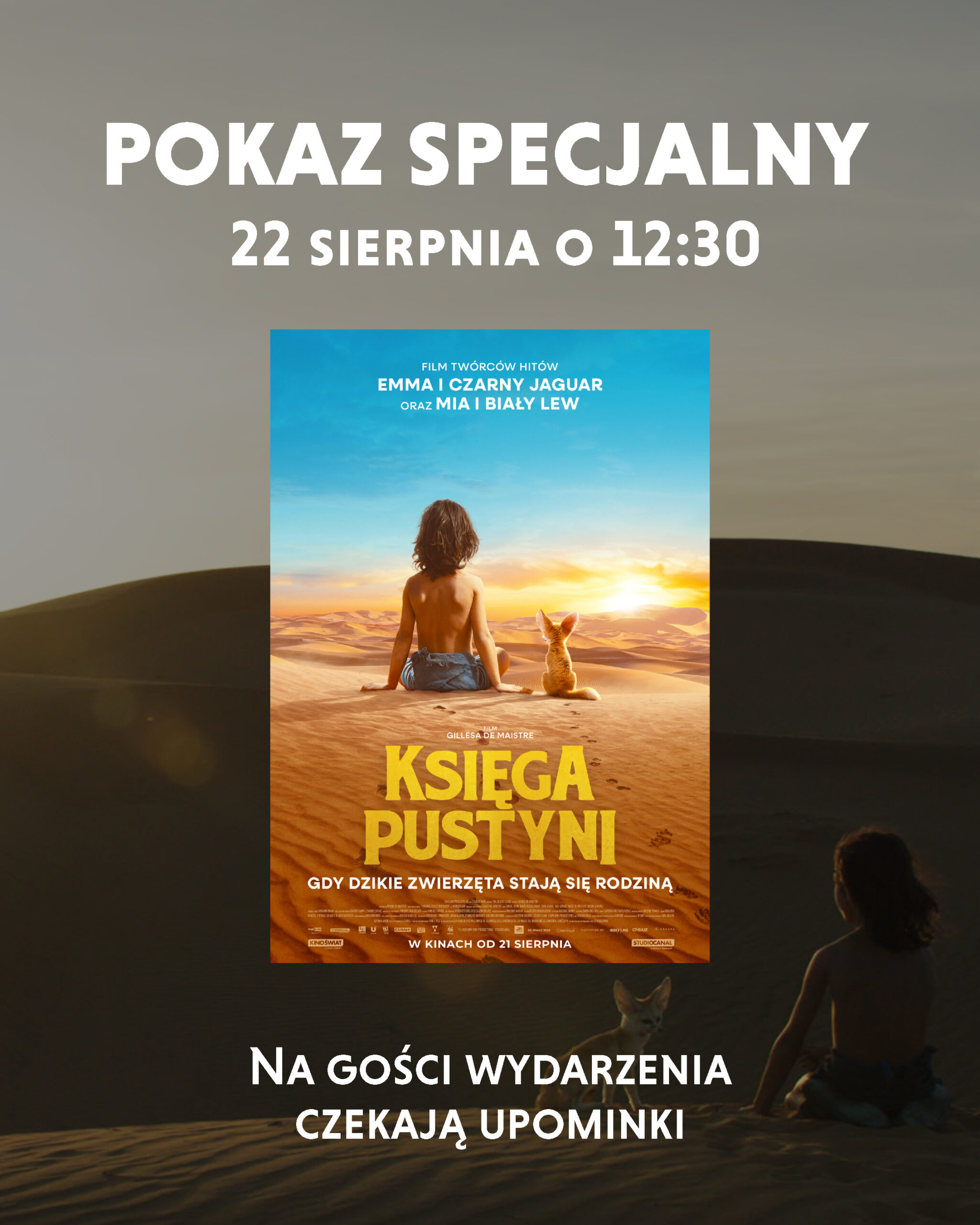 Pokaz specjalny filmu „Księga pustyni” 