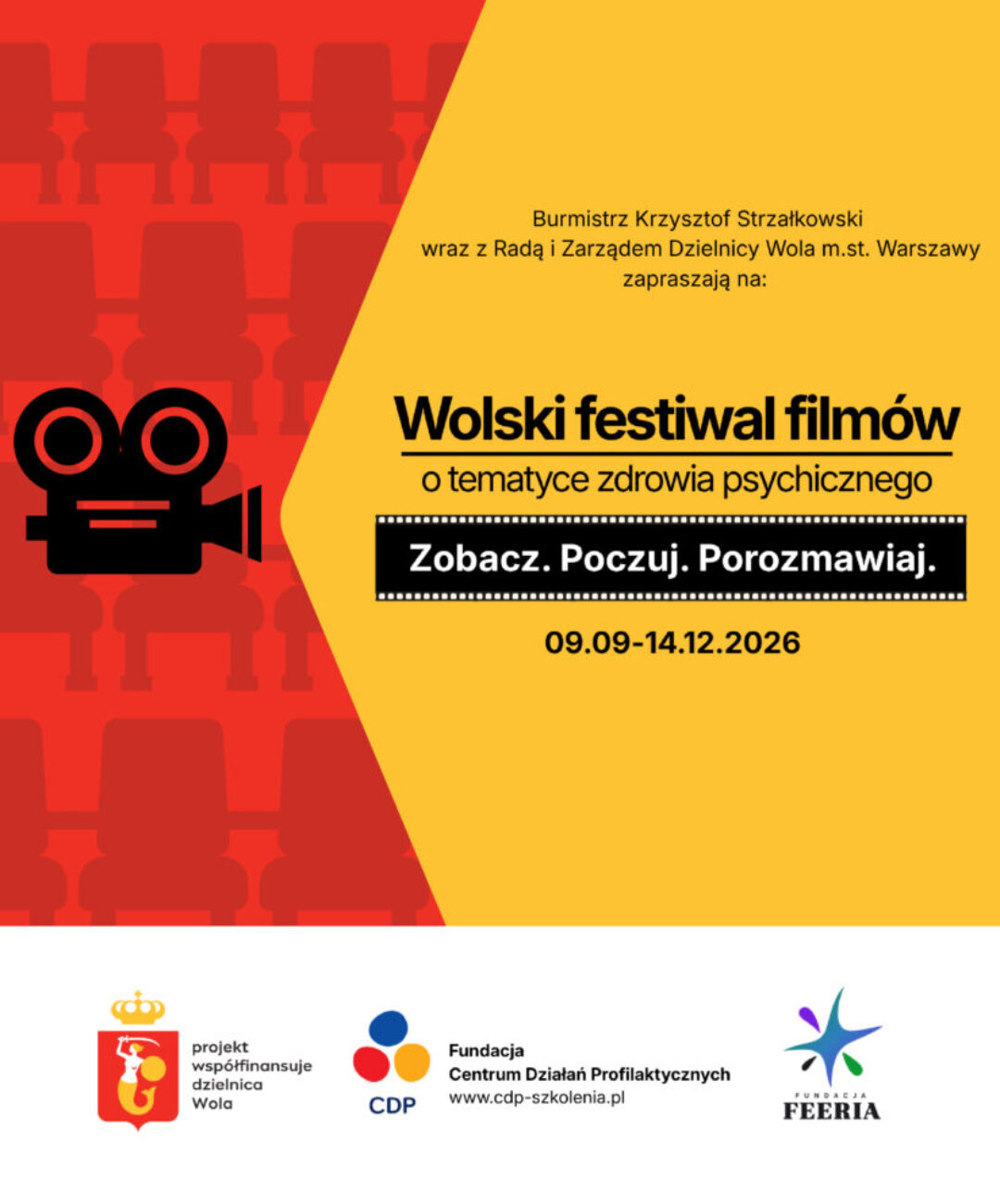 WOLSKI FESTIWAL FILMÓW o tematyce zdrowia psychicznego 