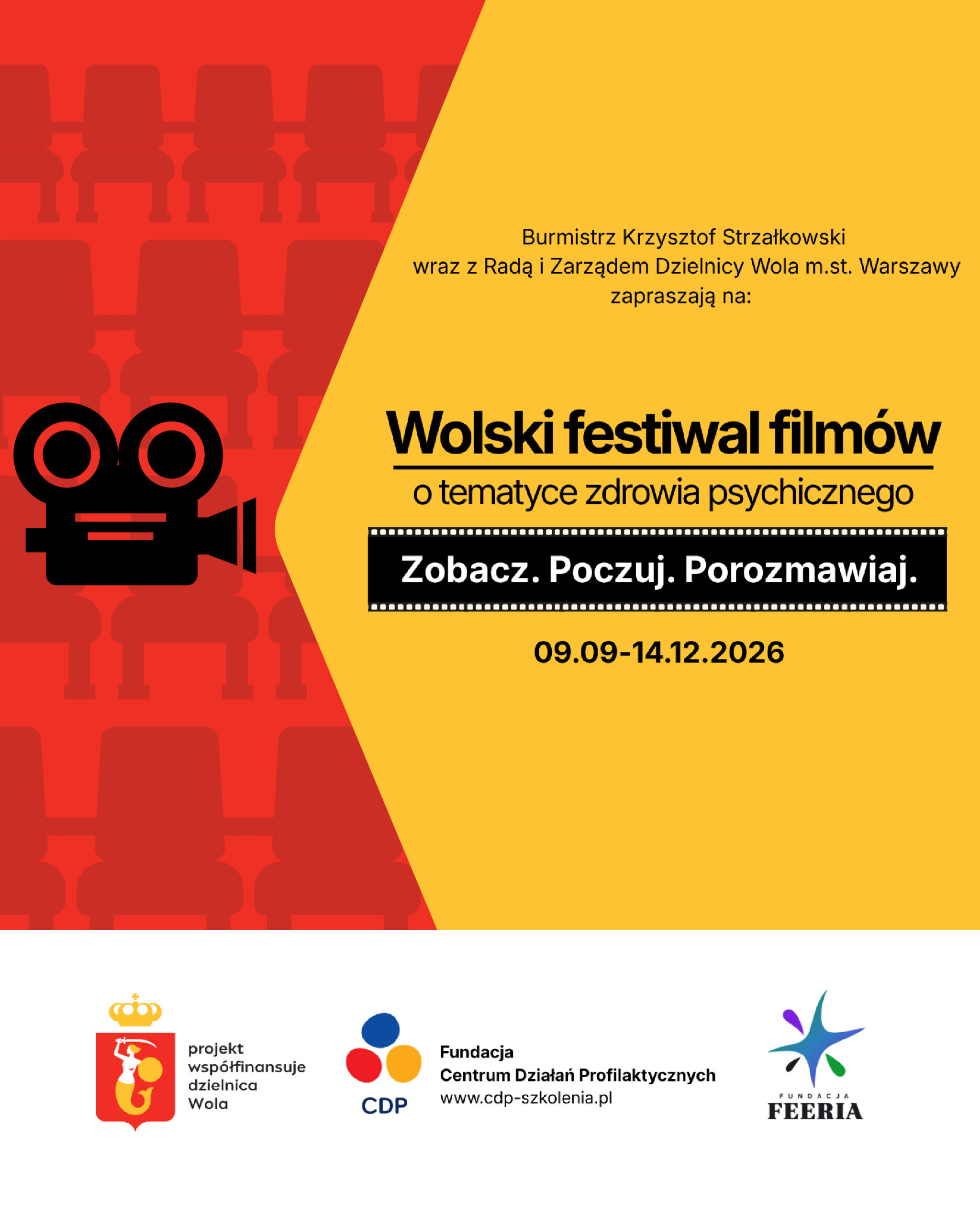 WOLSKI FESTIWAL FILMÓW o tematyce zdrowia psychicznego 